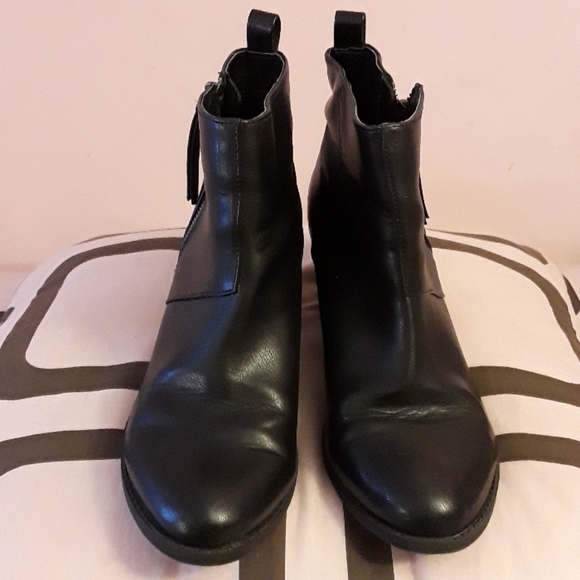 COPY -SOLD Forever 21 Women's Ankle Boots Black - Picture 4 of 10